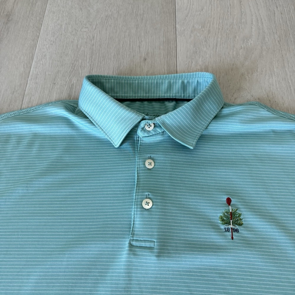 Johnnie O Golf Polo Shirt Men's Size L Large MERION GOLF CLUB